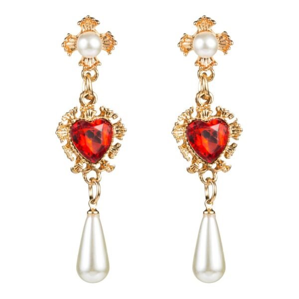 Heart shaped earrings