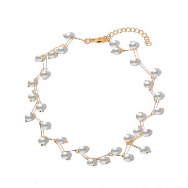 Scattered pearl Choker necklace