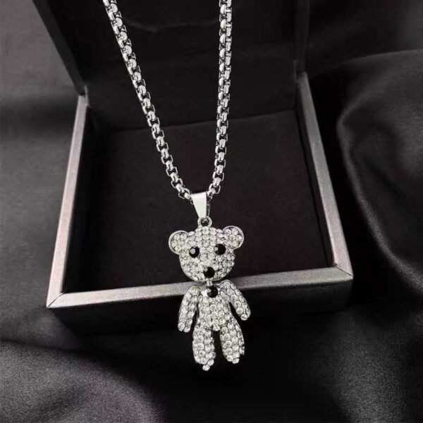 Teddy bear necklace