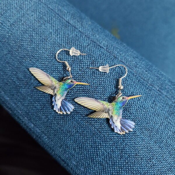 Hummingbird earrings