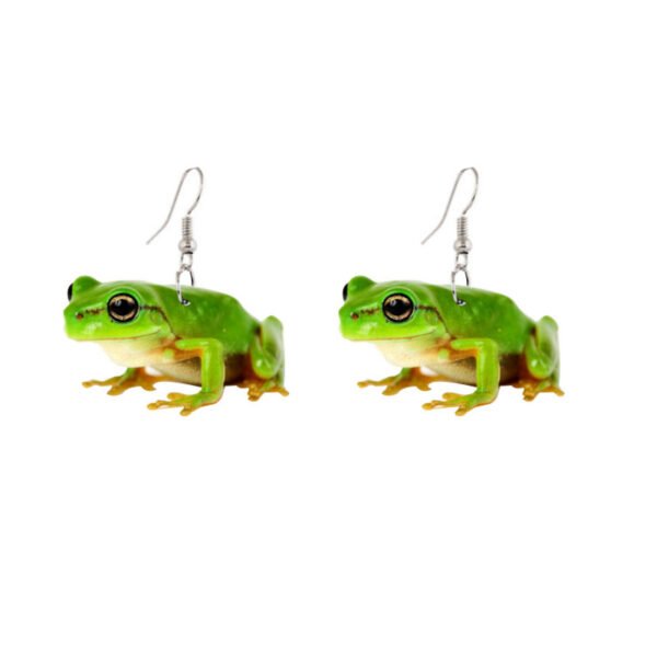 Frog earrings