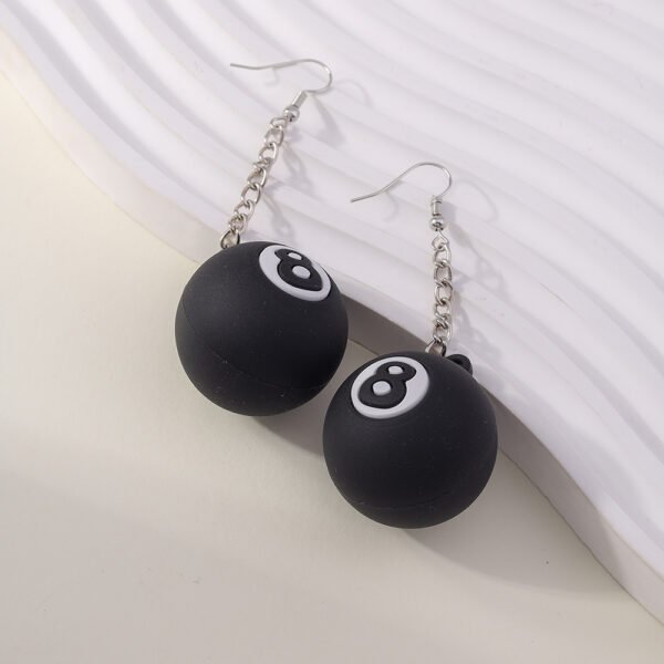 8 Ball earrings