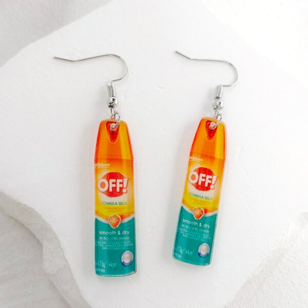 Off spray earringsER