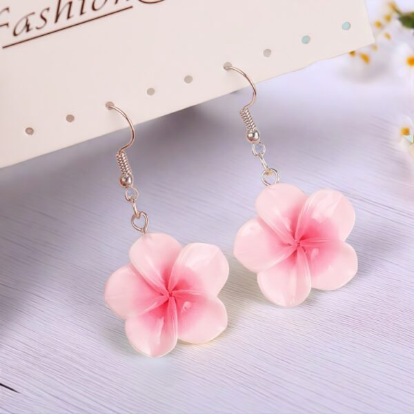 Flower earrings