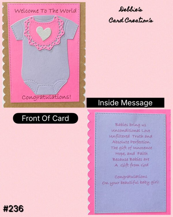 WELCOME TO THE WORLD BABY GIRL