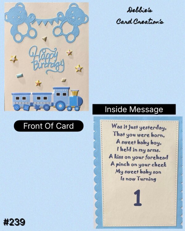 BABY BOY'S FIRST BIRTHDAY