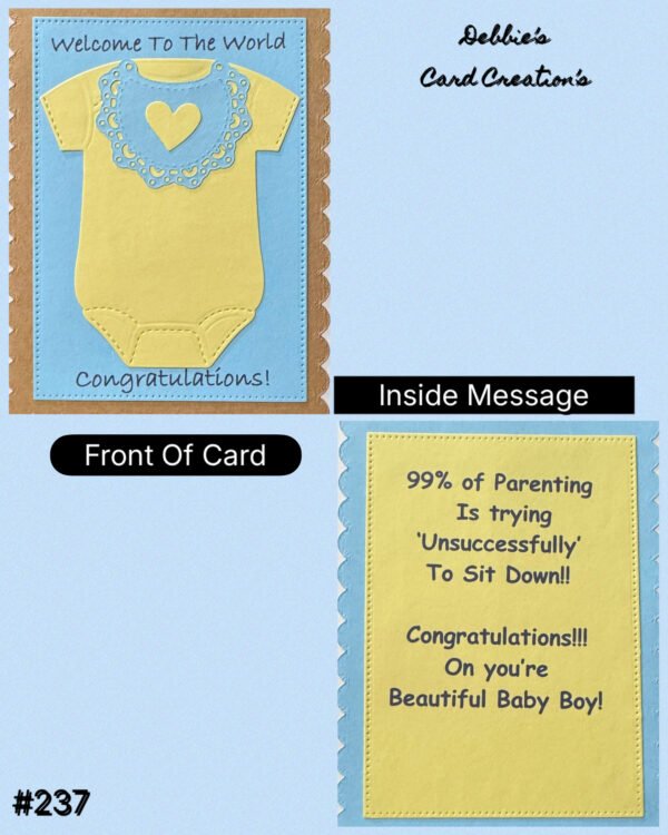 WELCOME TO TTHE WORLD BABY BOY