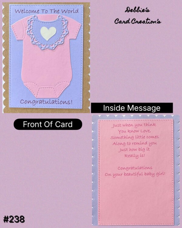 WELCOME TO THE WORLD BABY GIRL