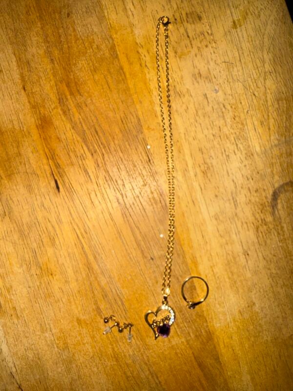 3 Piece Jewelry Set 16 INCH CHAIN