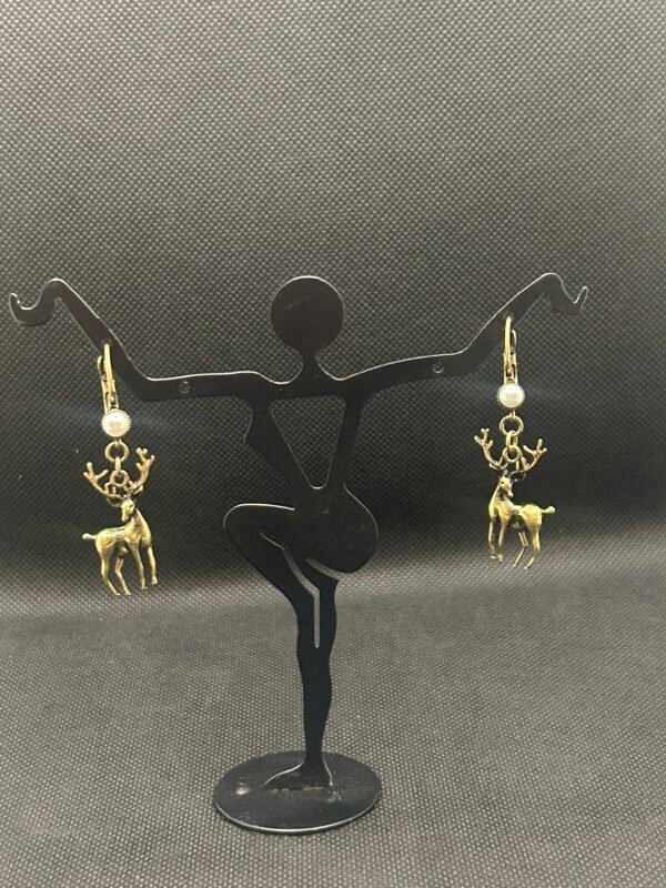 Deer earrings