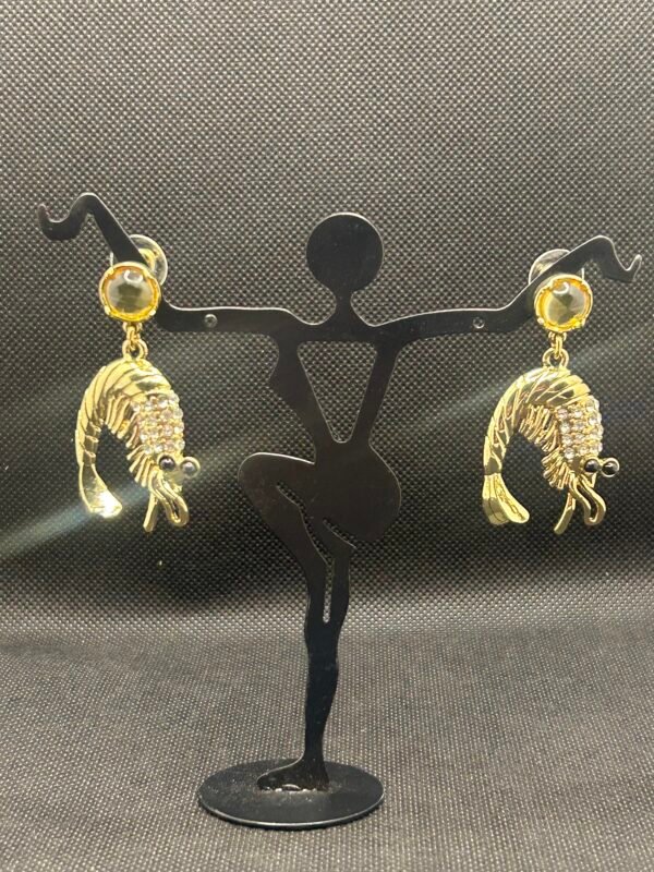 Large Shrimp Earrings