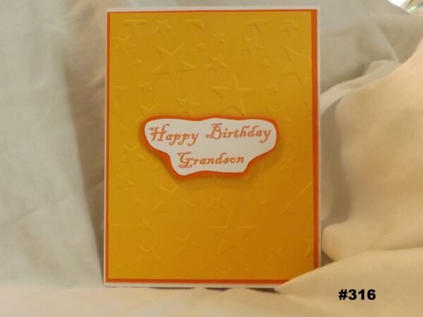HAPPY BIRTHDAY GRANDSON
