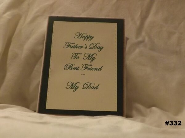 FATHER'S DAY FROM SON